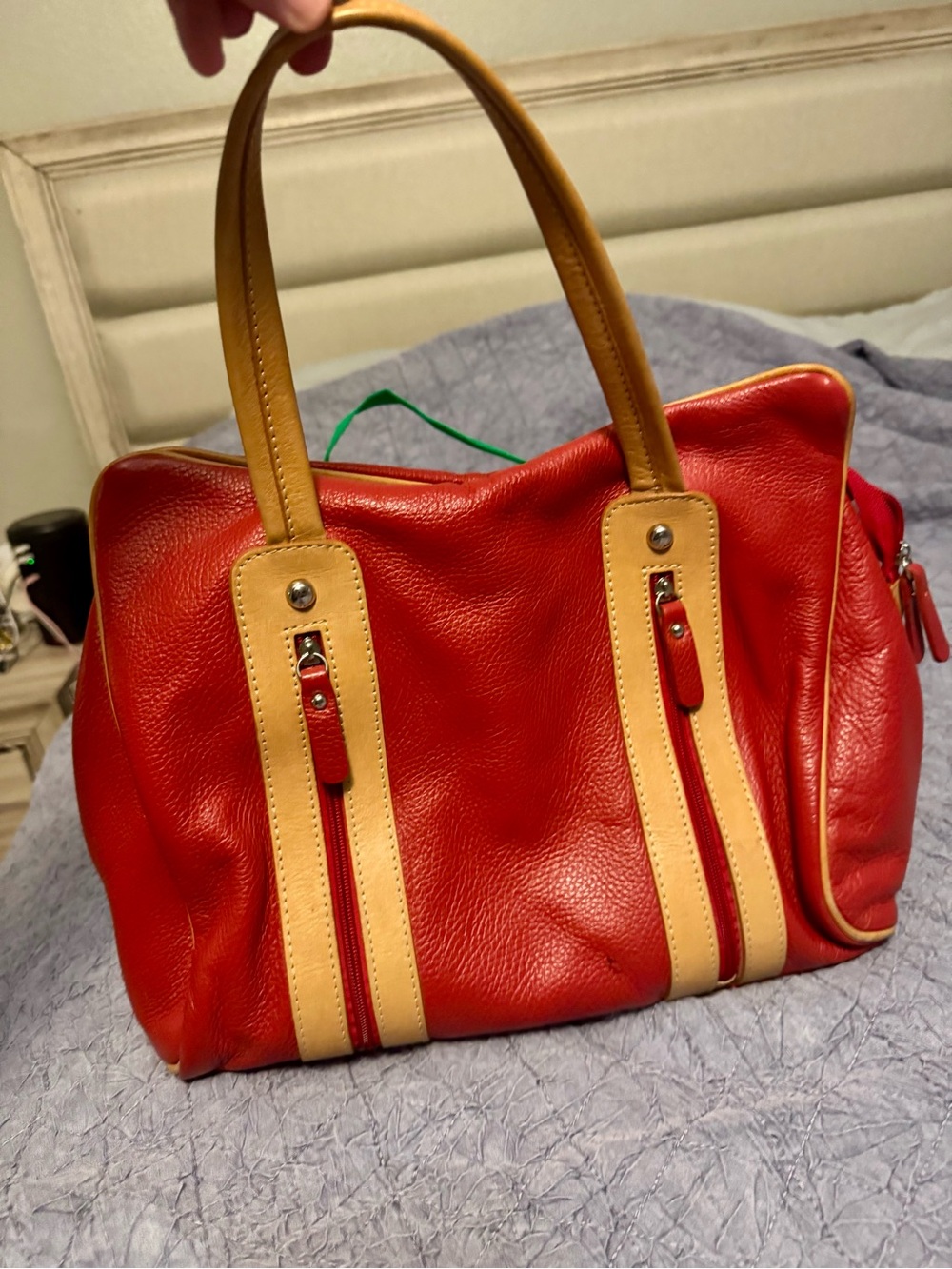 Floto leather purse
